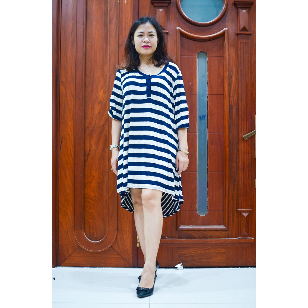 Áo Perseption Women xuất Mỹ Sọc Đen