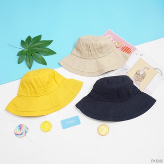 Nón bucket Nữ vành tròn màu trơn Ovan.vn PK1246
