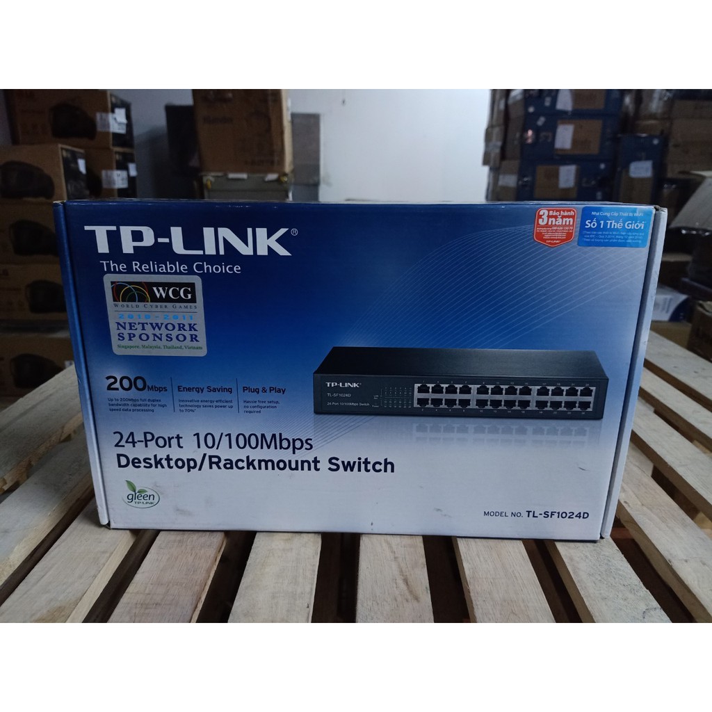 Bộ Chia Mạng Switch TP-Link TL SF1024D 24-Port