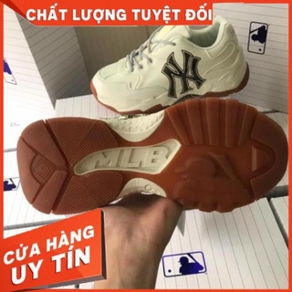3(FREESHIP + ẢNH THẬT 1.1) Giày 𝐌𝐋𝐁 Hàn Quốc NY đen đế nâu