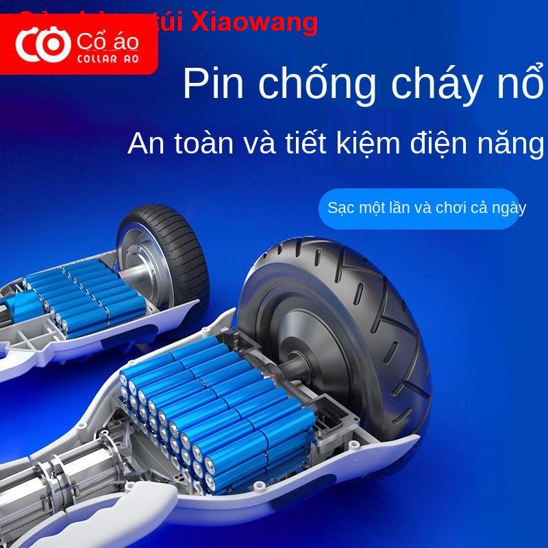 Xe thăng bằngXe điện tự cân bằng Lingao thông minh dành cho trẻ em tiểu học thế hệ mới hai bánh địa hình 8 12 tuổi 10111