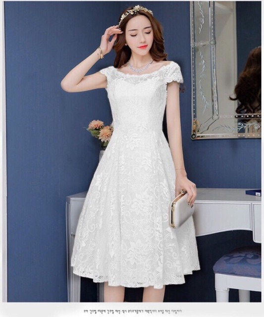 Đầm ren xoè | BigBuy360 - bigbuy360.vn