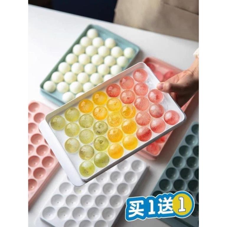 [FREESHIP] Khay Làm Đá Bi Thế Hệ Mới 33 Viên