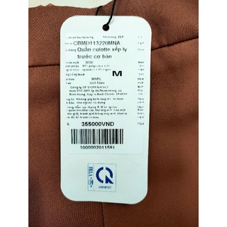 Marc-Quần Culotte xếp ly size M (Thanh lý-NEW)