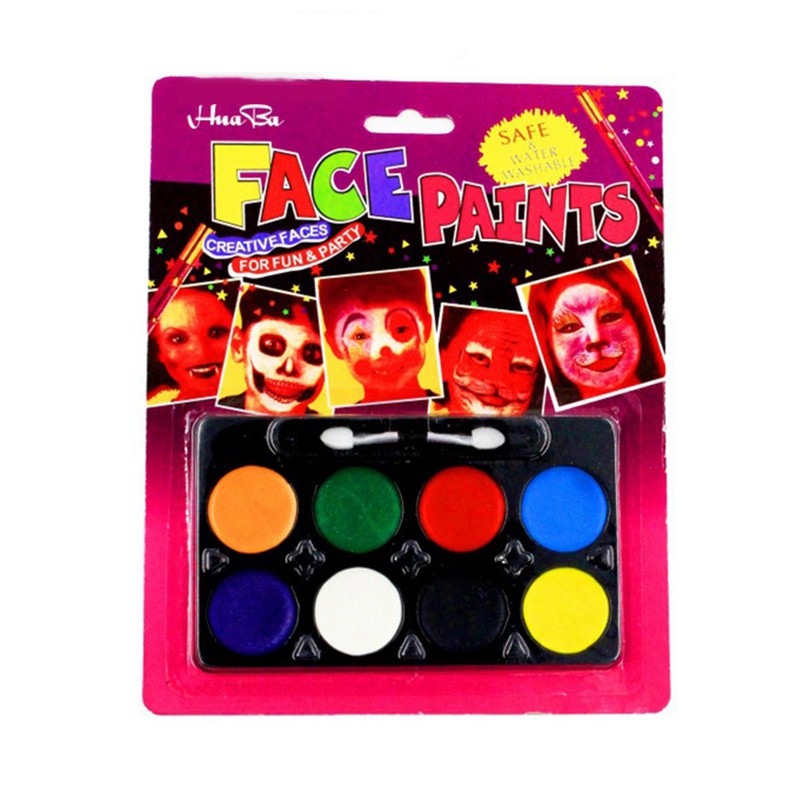 Bảng Màu Vẽ Cơ Thể Với 8 Màu Khác Nhau Độc Đáo | BigBuy360 - bigbuy360.vn