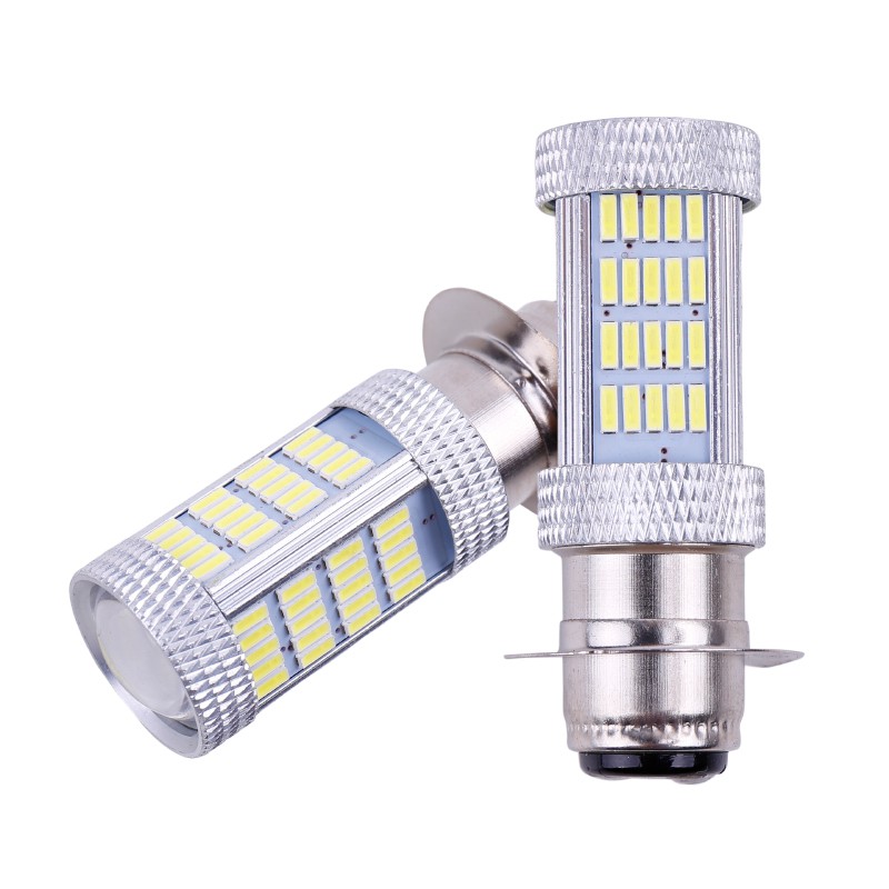 1 Đèn Pha P15D H6M 92 Led 5000k Cho Xe Máy