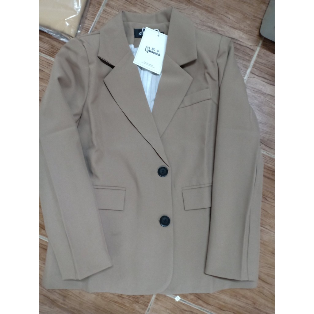 Ảnh thật 3 hình cuối-HC243.Áo blazer dáng ngắn xuân thu Hàn Quốc | BigBuy360 - bigbuy360.vn
