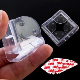 Set 4 bịt góc bàn Silicone loại vuông