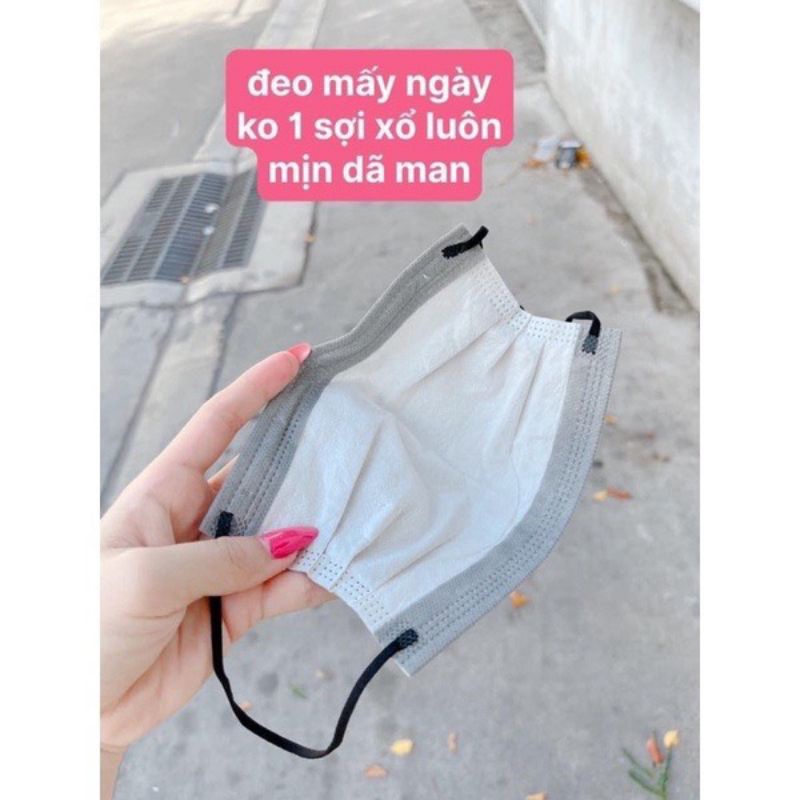 [50C ] Khẩu Trang 3 LỚP-MỎNG-SIÊU THOÁNG-KHÔNG XÙ