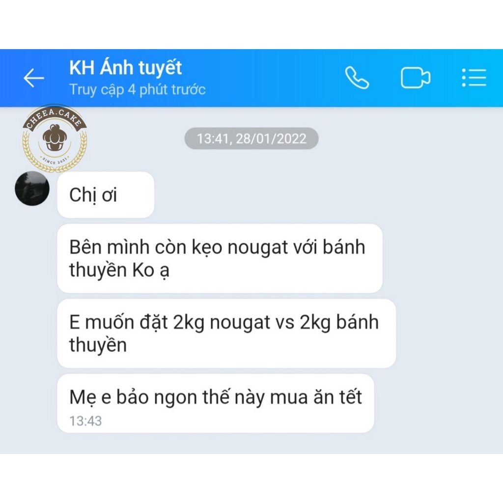 Bánh Kẹo Healthy, Kẹo Nougat Thơm Ngon Phù Hợp Trẻ Em Và Bà Bầu Set Ăn Thử Mix Đủ Vị (Giá Ưu Đãi) - Cheea.Cake