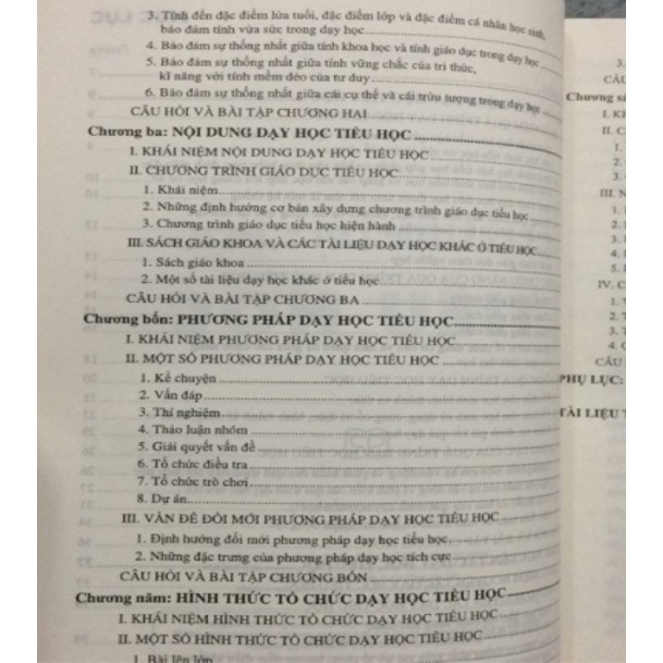 Sách - Lí luận dạy học Tiểu học