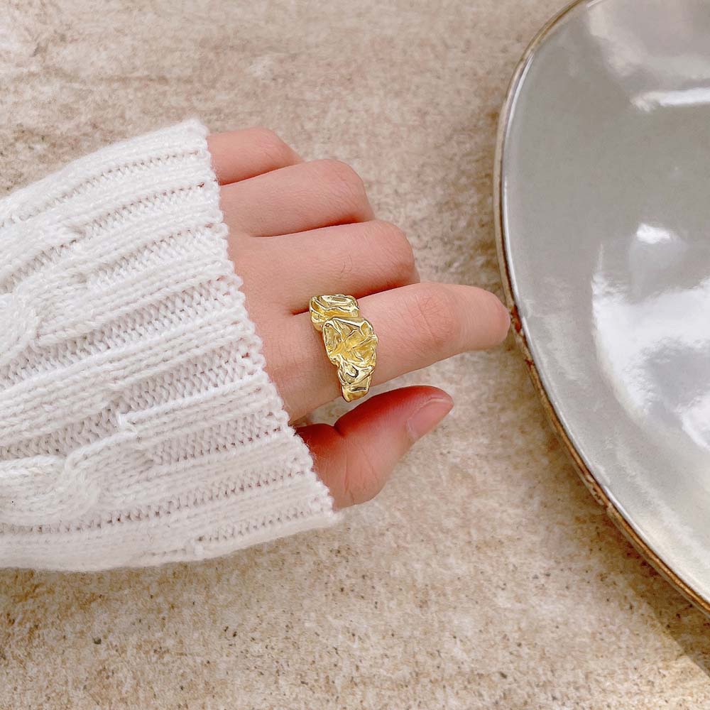 Nhẫn Đeo Tay Kim Loại Phong Cách Âu Mỹ Cho Nữ