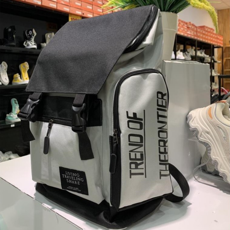 Balo thời trang nam nữ phong cách Hàn Quốc, đựng lap 15.6 inch, HÌNH THẬT