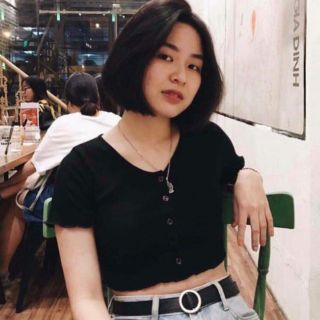 CROPTOP GÀI NÚT