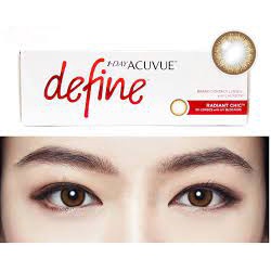 Kính áp tròng ACUVUE Define 1 ngày màu Radiant Chic - 1Day Acuvue Define - Lens Optic