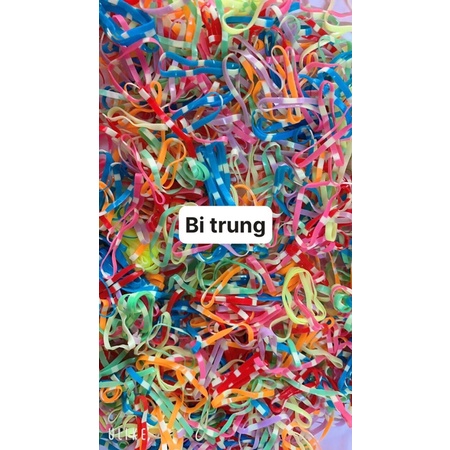SỈ BỊCH 500G THUN DẺO CỘT TÓC CHO BÉ