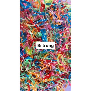Sỉ bịch 500g thun dẻo cột tóc cho bé