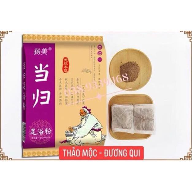 SIÊU SALE [GIÁ HỦY DIỆT] Thảo dược thuốc bắc ngâm chân 100 gói nhỏ CAO CẤP hiện đại MỚI MỚI