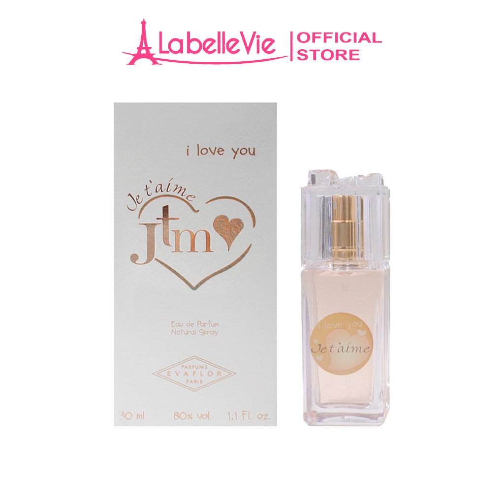 Nước hoa nữ Evaflor Jtm I Love You 30 ml gợi cảm lãng mạn