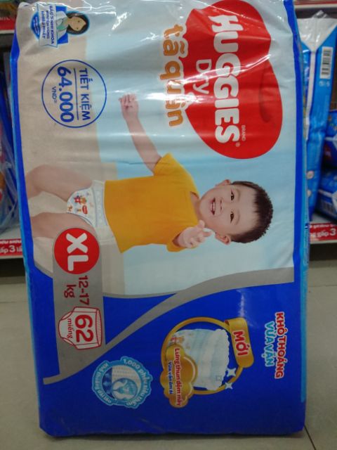 Tã quần/dán Huggies size S56/M74/L68/XL62/XXL56