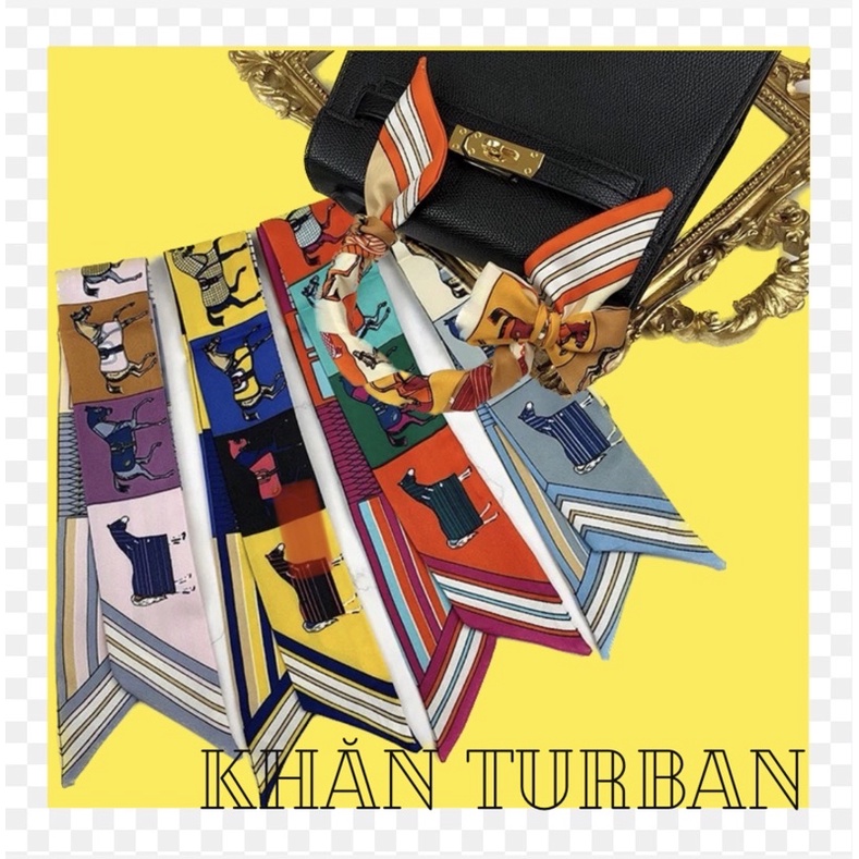 Khăn quấn túi xách hình con ngựa đa năng