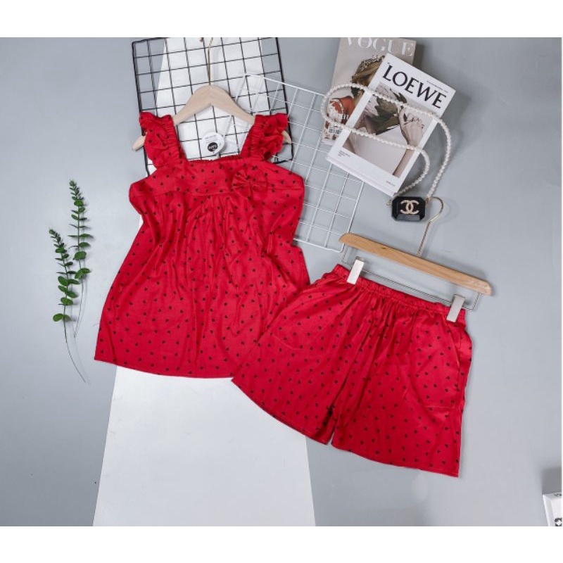 Bộ Đũi Lạnh Siêu Yêu - Chất Liệu Đũi Lãnh Mặc Mềm Mát