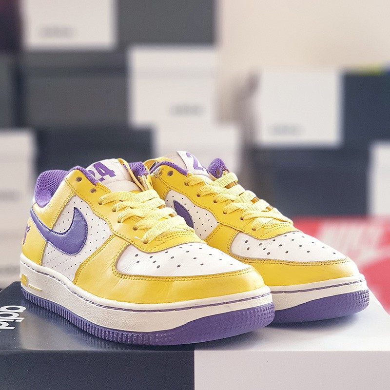 [Giày thể thao] Giày thể thao nam nữGiày NK  Air Force 1 GS Kobe Bryant, size 38, real 2hand