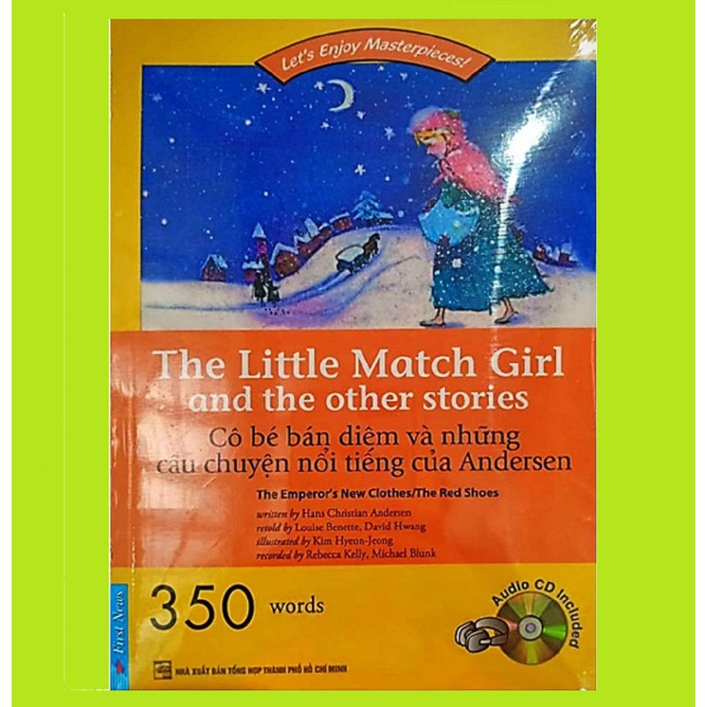 Sách - The Little Match Girl And The Other Stories - Cô Bé Bán Diêm Và Những Câu Chuyện Nổi Tiếng Của Andersen + Kèm 1CD