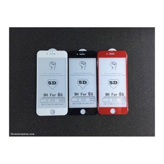 Dán cường lực 5d full màn iphone 6-6s-6 plus-7-7 plus-8-8 plus