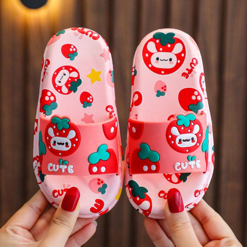 Dép Sandal Đế Mềm Chống Trượt Họa Tiết Hoạt Hình Thời Trang Mùa Hè Cho Trẻ Em