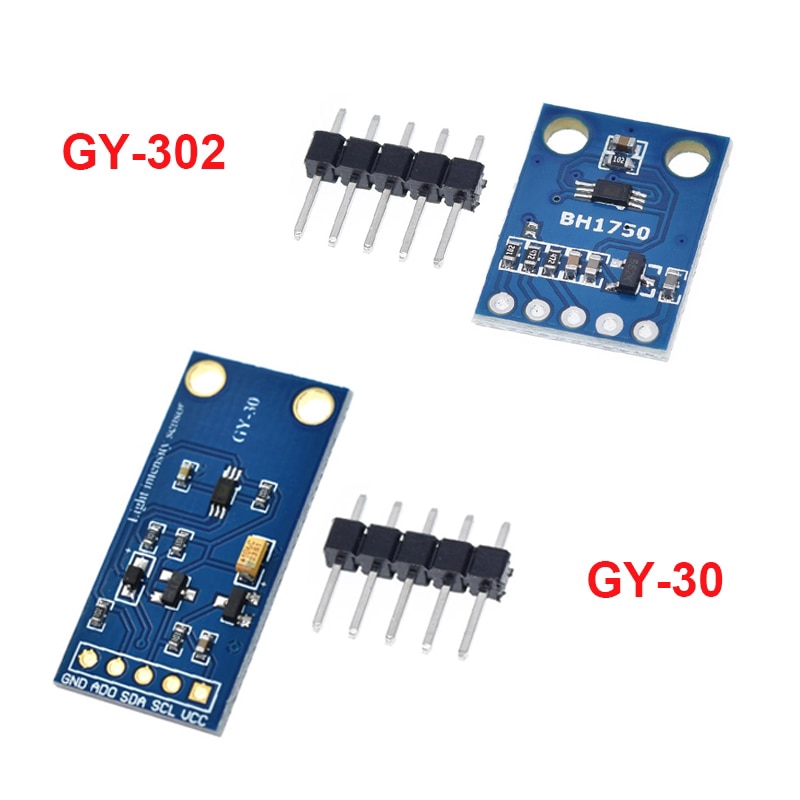GY-302 GY-30 BH1750 BH1750FVI The digital optical intensity illumination sensor BH1750FVI of module for arduino 3V-5V