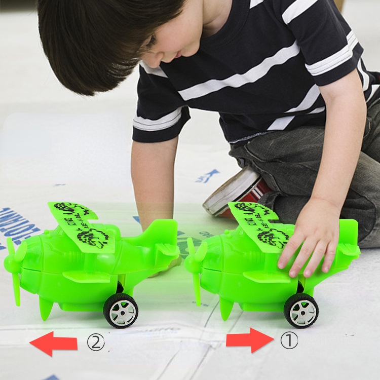 Đồ Chơi Mô Hình Máy Bay Mini Bằng Nhựa Hoạt Hình One Piece