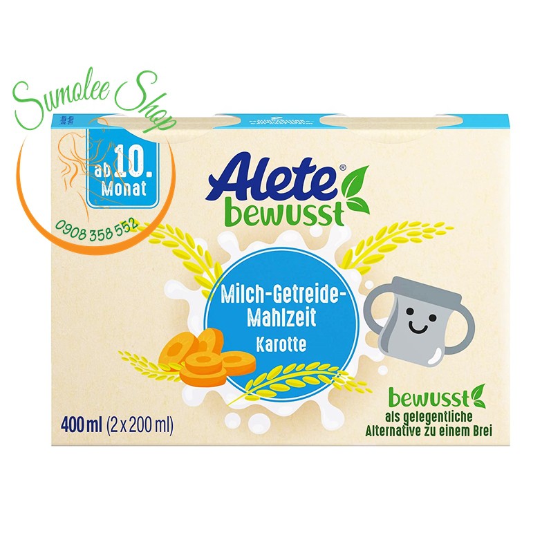 SỮA NƯỚC ALETE NỘI ĐỊA ĐỨC CHO BÉ 10M