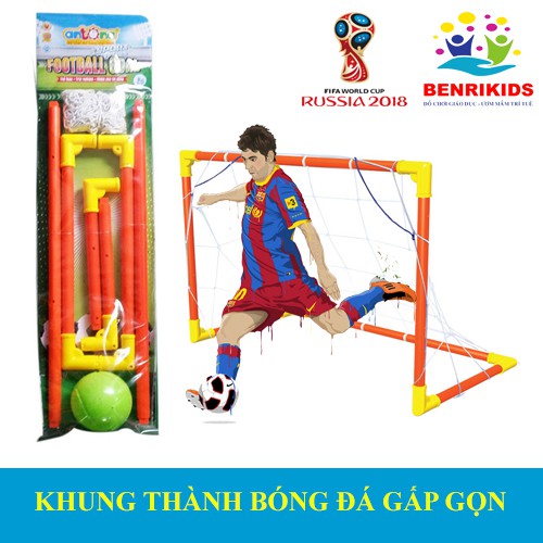 Khung Thành Bóng Đá World Cup 2018 Gấp Gọn Antona(Hàng Việt Nam) NO274