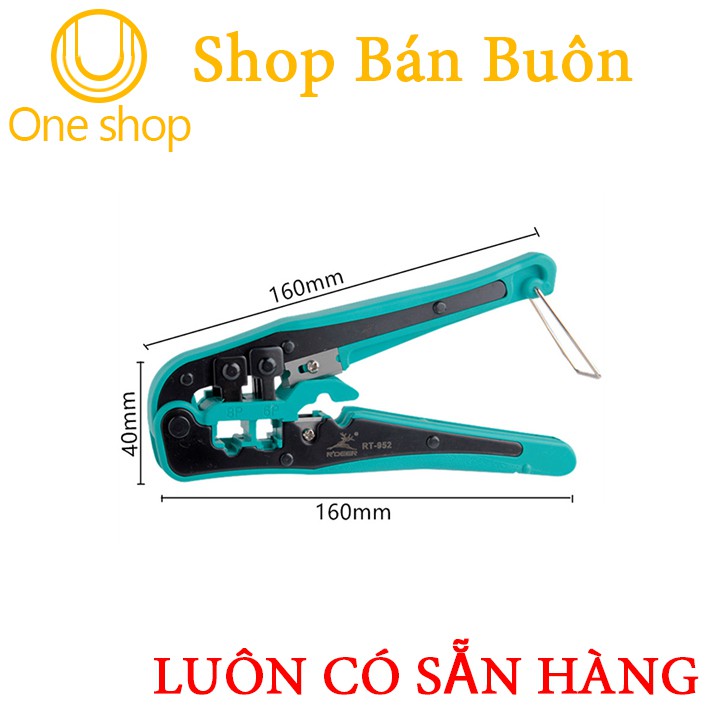 Kìm Bấm Dây Mạng R'DEER RT-952