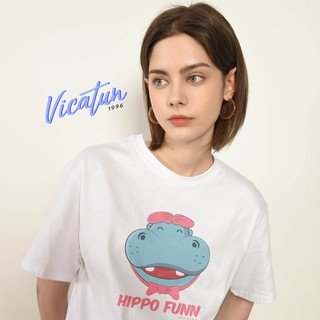 Áo thun Unisex - Hippo Funn