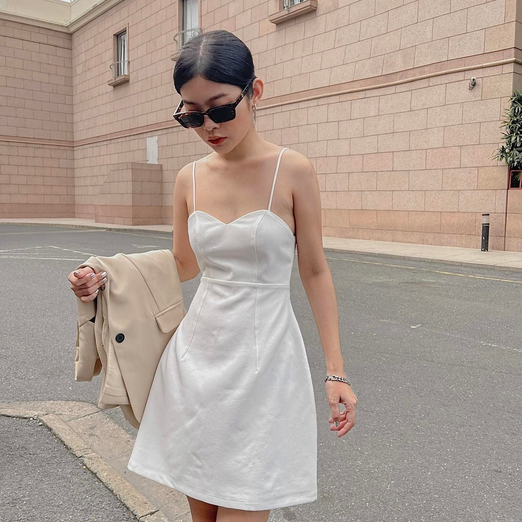 Đầm hai dây cúp ngực ngắn Jupiter Mini Dress 25 STUDIO