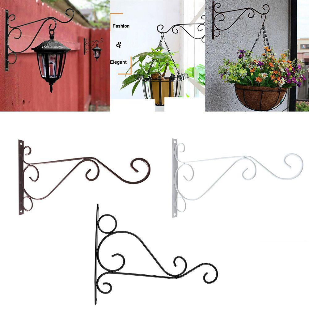 Móc Treo Chậu Cây Gắn Tường Bằng Kim Loại Phong Cách Retro