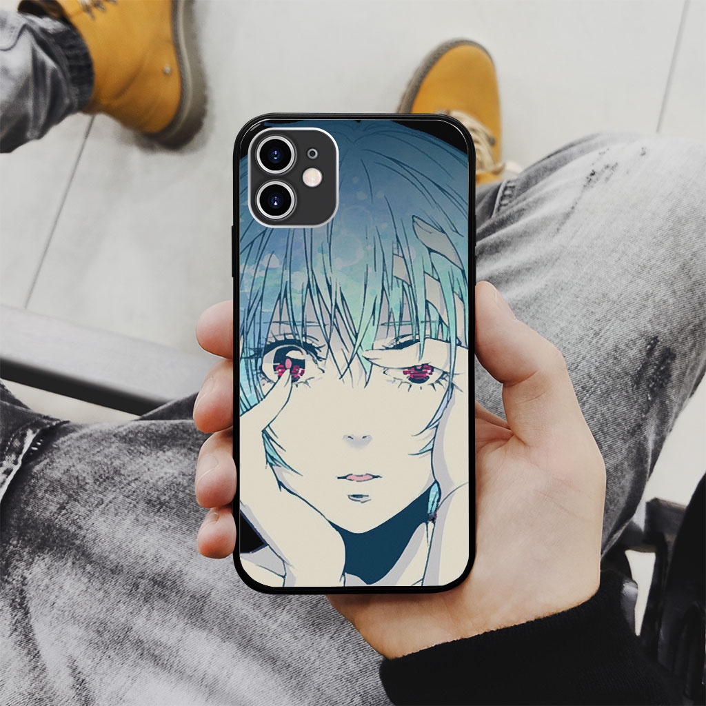Ốp lưng Neon Genesis Evangelion Ayanami Rei khuôn mặt xinh đẹp cho IPHONE và SAMSUNG  MANGA00677