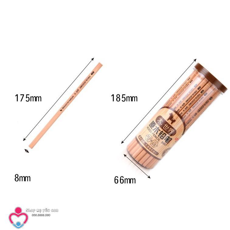 Bút chì cao cấp Deli loại 2B 4B 6B  cho bé tập viết tập vẽ