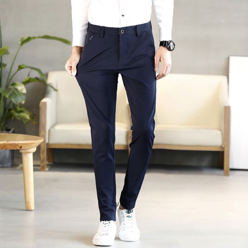 ❤️HÀNG CAO CẤP❤️ Quần Âu Nam Đẹp Kiểu Dáng Ôm Body Hàn Quốc Vải Mịn Co giãn Chống Nhăn Không Bai Màu | BigBuy360 - bigbuy360.vn