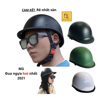 Mũ bảo hiểm nửa đầu ĐUA NGỰA  nhẹ nhàng, mũ nửa đầu thời trang trong phố,thế giới mũ 87