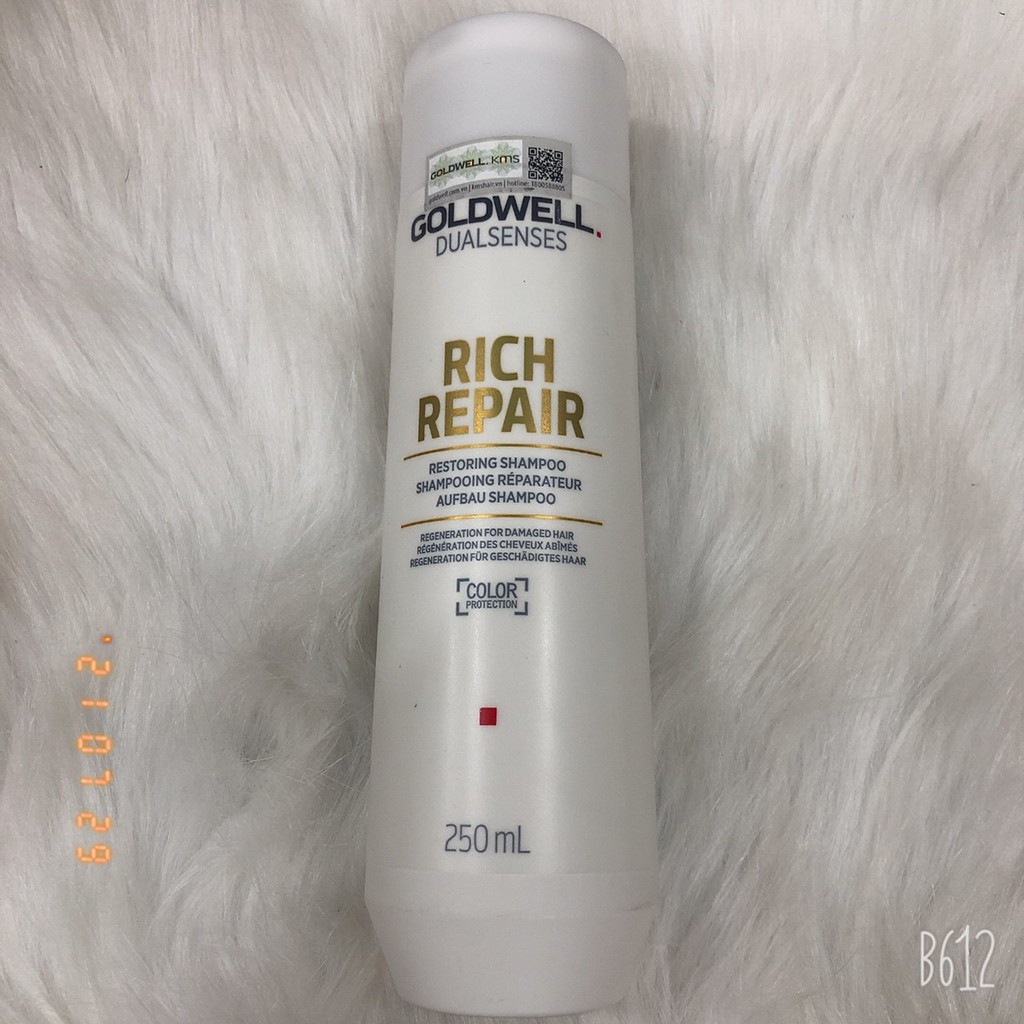 BỘ DẦU GỘI XẢ GOLDWELL RICH REPAIR DUALSENSE PHỤC HỒI 250ML VÀ 200ML