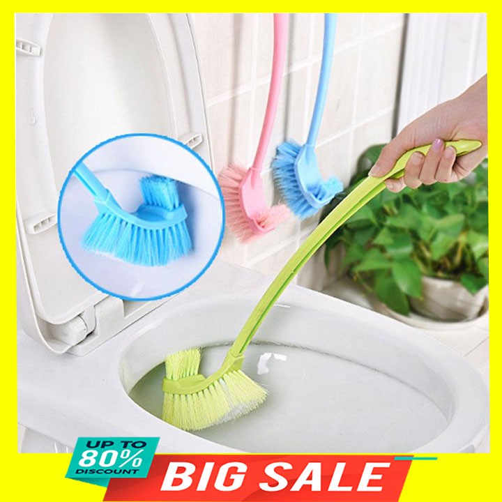 Chổi cọ nhà vệ sinh 2 đầu tiện lợi 33cm