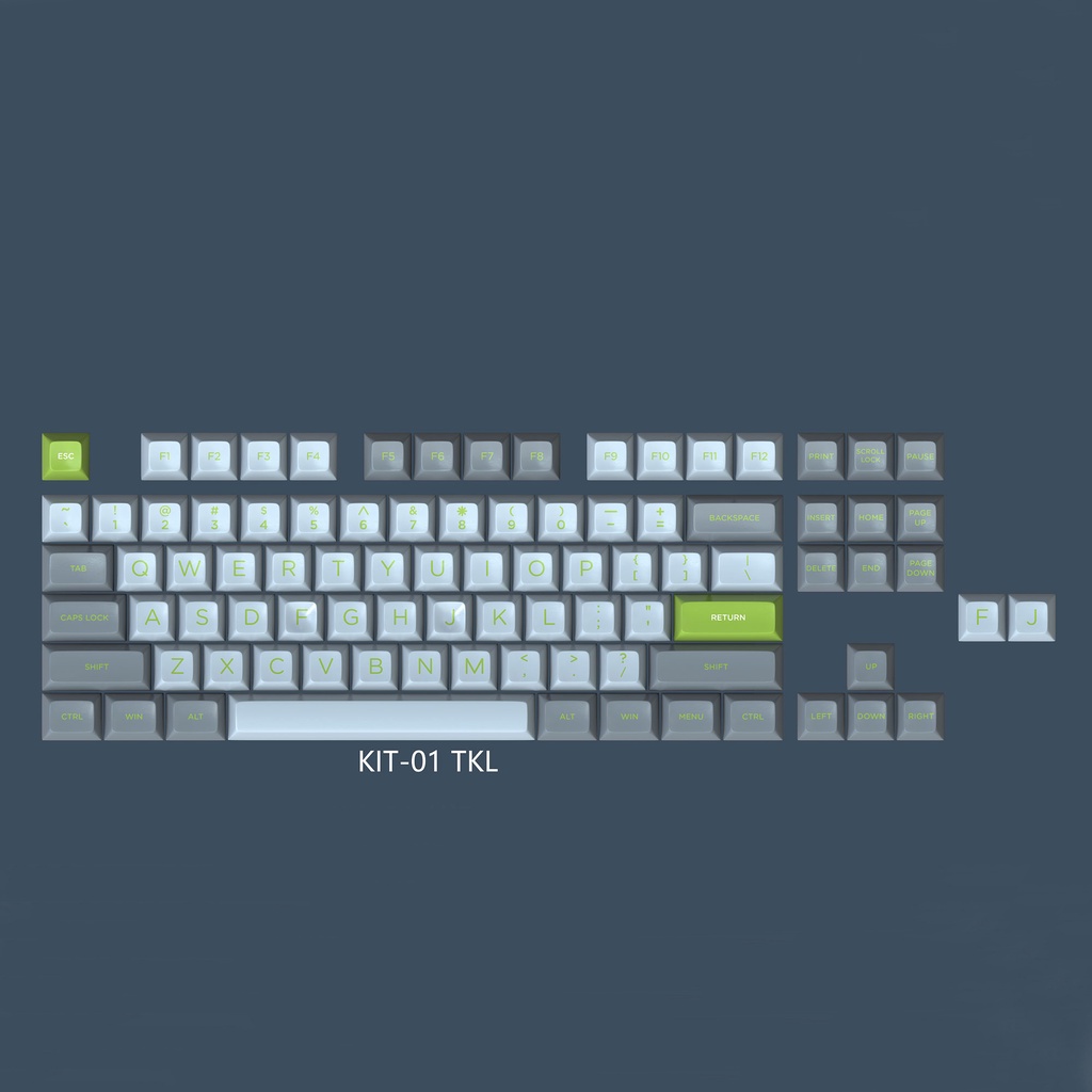 Keycap SA Maxkey LIME nút bàn phím cơ in doubleshot sắc nét