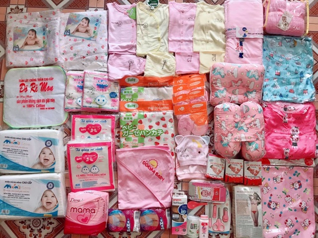 Set đồ sơ sinh theo yêu cầu của khách