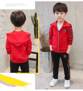 Bộ nỉ bé trai hàng size đại