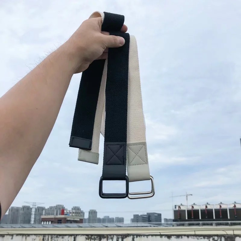 Thắt Lưng Vải Canvas Thời Trang Phong Cách Hàn Quốc Cho Nam