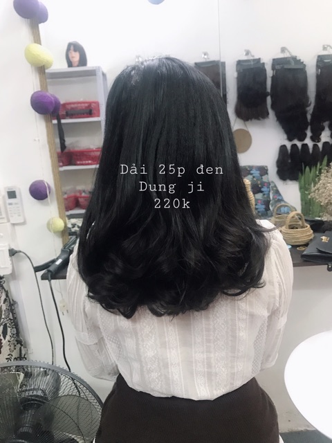 Kẹp dải 25cm xoăn( ảnh chụp tại shop)
