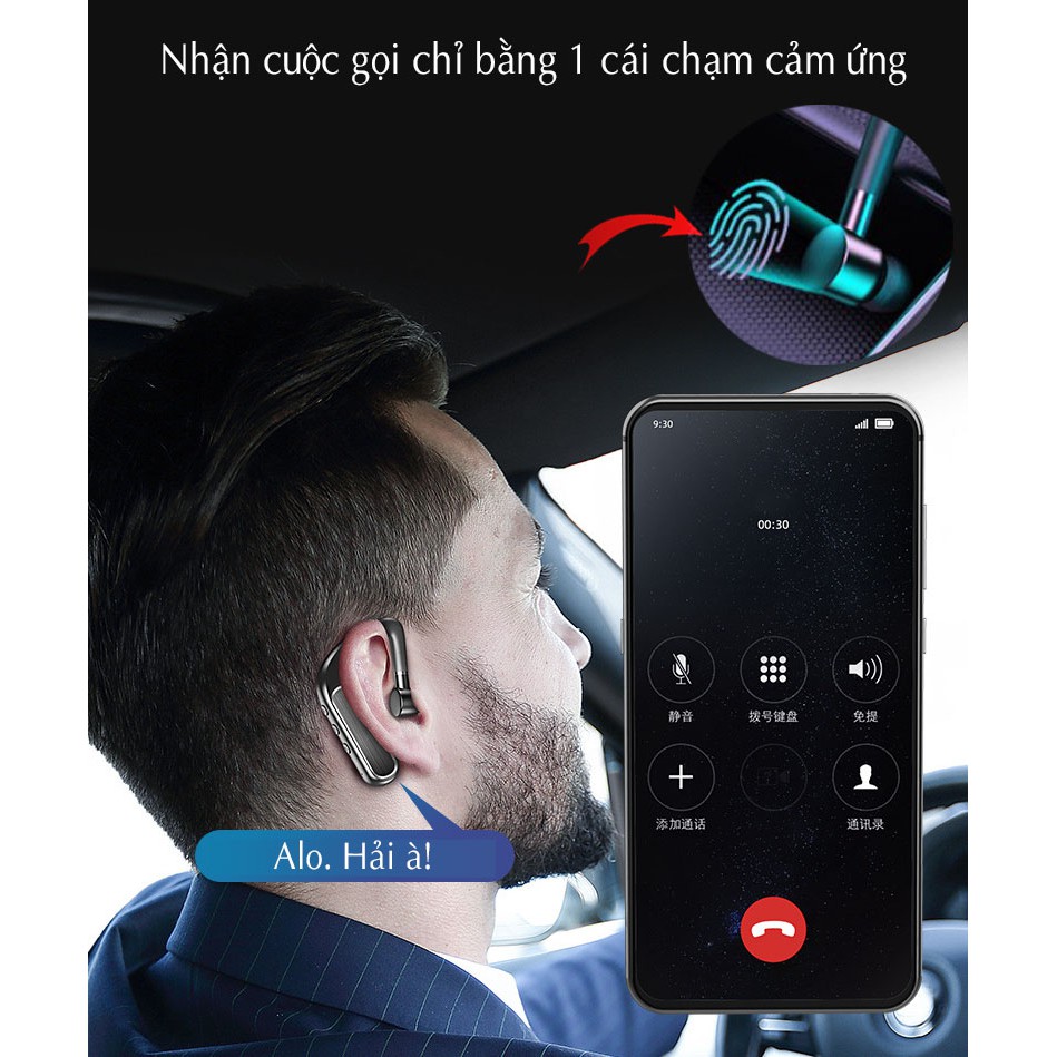 【COD】Tai Nghe Bluetooth Amoi Y11 CẢM ỨNG VÂN TAY; Cốc Sạc Kiêm Sạc Dự Phòng 2000mAh; Hỗ trợ nghe nhạc, gọi thoại, xem phim